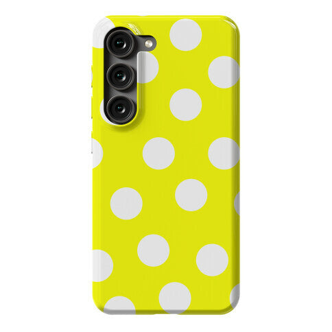 Yellow Polka Dot Case Phone Case